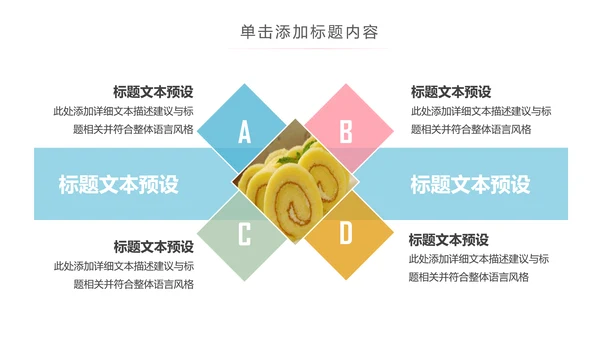 马卡龙蛋糕点心甜点下午茶ppt动态模板