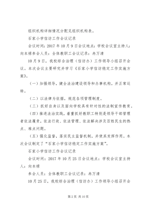 信访工作会议记录信访工作会议记录 (4).docx