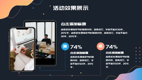 活动复盘数据分析报告通用PPT模板