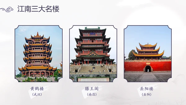 范仲淹《岳阳楼记》PPT模板