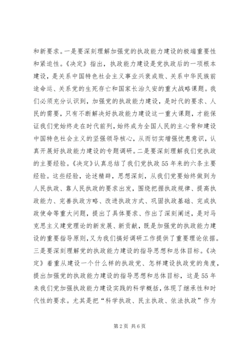 在全市深化加强党的执政能力建设专题调研活动部署会上的讲话 (2).docx