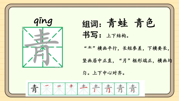 识字3 小青蛙（课件）