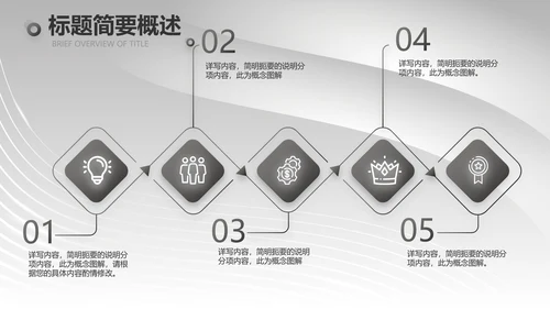 黑金大气美发述职报告动态PPT模板