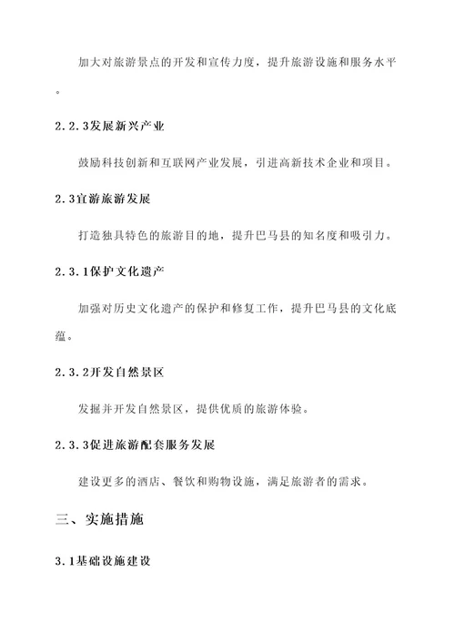 巴马县未来城市规划方案