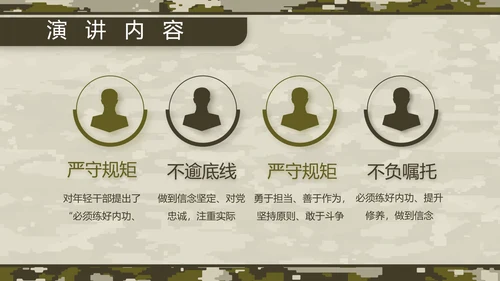 迷彩风部队军事工作总结汇报动态PPT