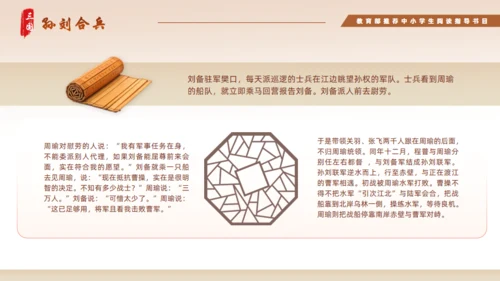三国演义赤壁之战的故事通用PPT模板