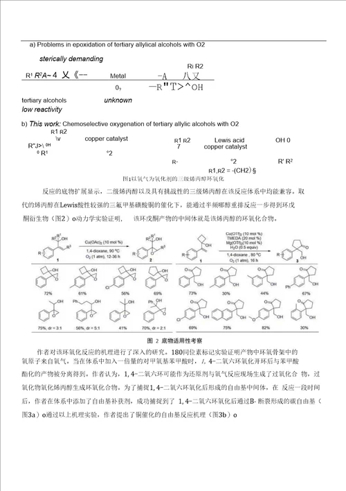 有机化学中常见的环氧化反应