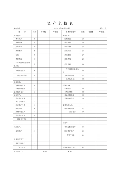 民办非企业单位财务设计标准报告.docx