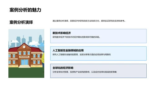 经济学答辩报告PPT模板