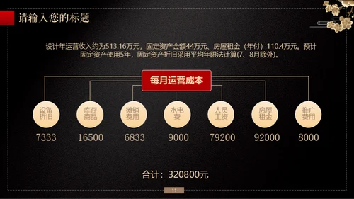 中国风传统文化商务通用PPT模板