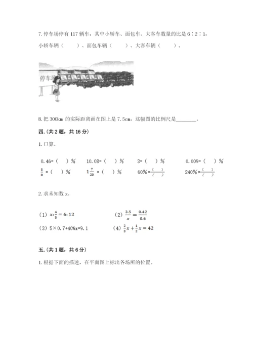 小学六年级数学毕业试题附答案（综合题）.docx