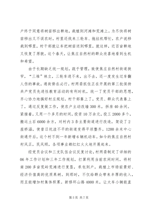 新农村建设妇女农村党支部书记先进事迹材料 (2).docx