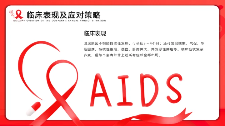 世界艾滋病日通用PPT课件