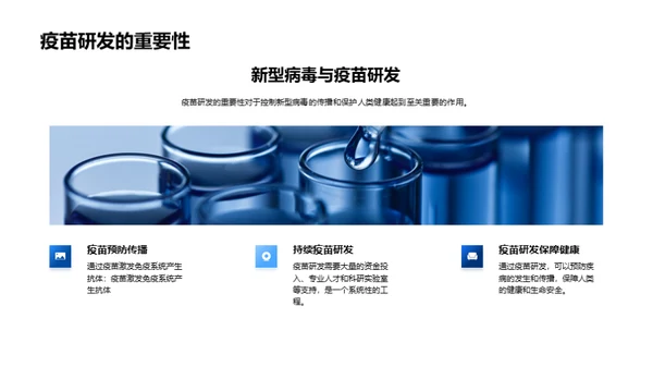 科技风生物医疗教学课件PPT模板