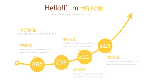 创意手绘蛋糕甜点烘焙动态PPT模板