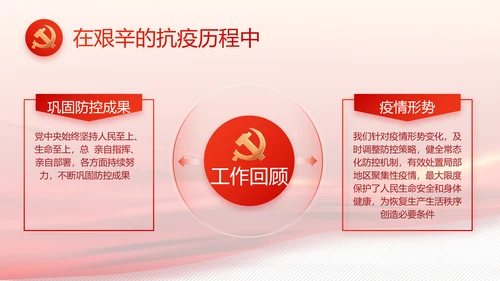 党建党支部工作总结汇报计划PPT党课