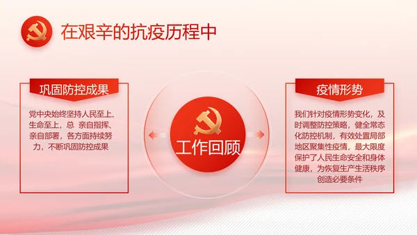 党建党支部工作总结汇报计划PPT党课