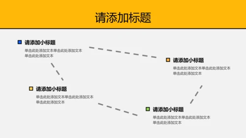 线条创意职业规划PPT模板