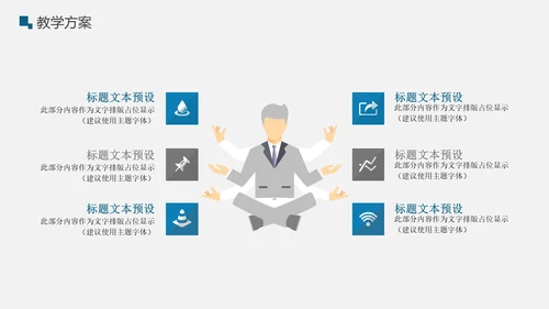 商务简约风教育培训工作总结通用PPT模板