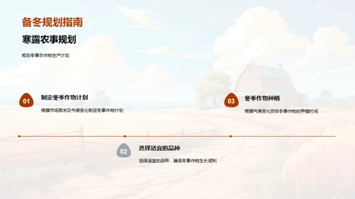 寒露农事指南