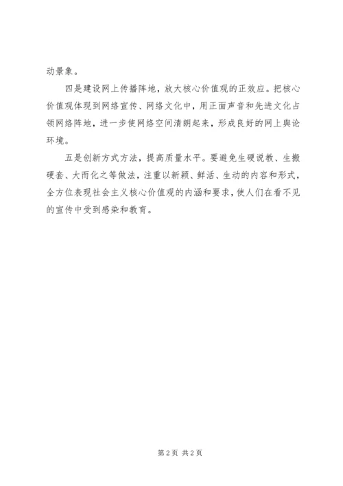 学习培育和践行社会主义核心价值观心得体会.docx