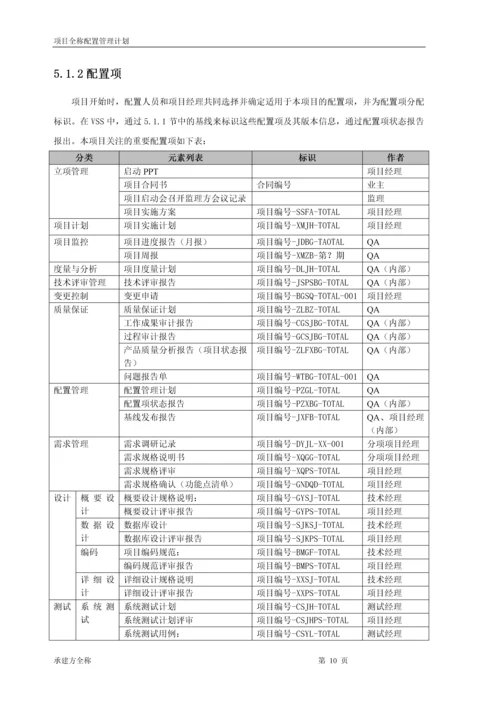 项目-配置管理计划.docx