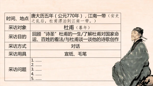 八年级语文上册第一单元任务二 新闻采访 课件