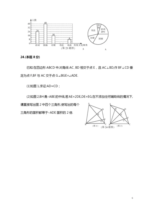 2021年黑龙江省哈尔滨市中考数学试题(Word版-含答案).docx