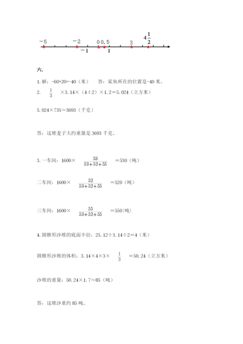 北师大版数学小升初模拟试卷精品（夺冠系列）.docx