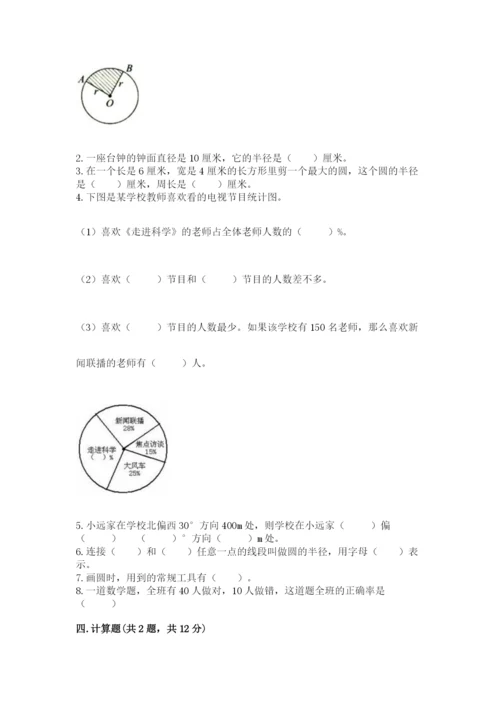 小学数学六年级上册期末卷（易错题）.docx