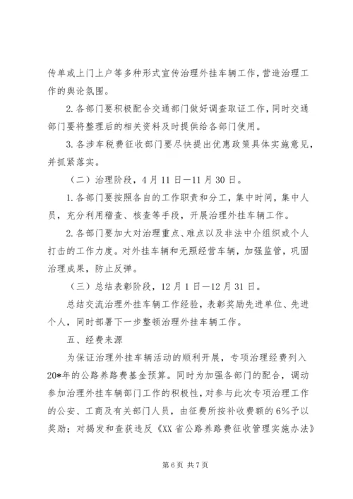 集中治理外挂车辆工作方案.docx