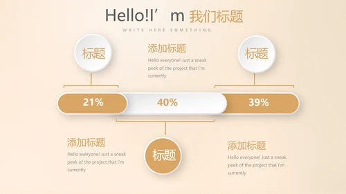 金融投资理财预算通用PPT动态模板