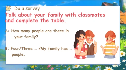 Unit 6 Meet my family Part A Let's talk课件（共38张PPT，
