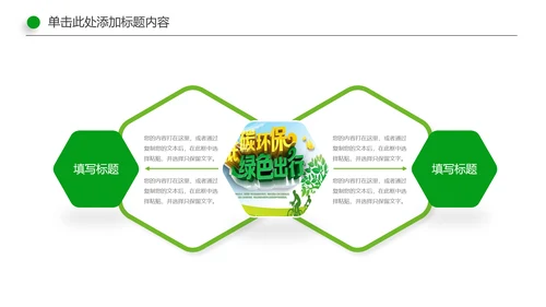 环保低碳绿色出行节能减排环境保护宣传PPT