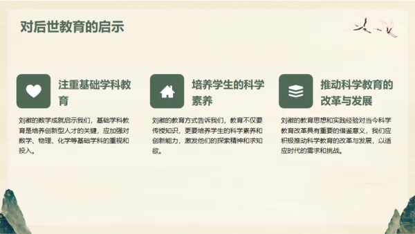 中国古代数学家明代刘徽生平介绍通用PPT模板