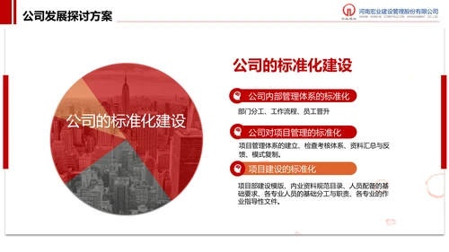 建设管理股分公司工作汇报PPT模板