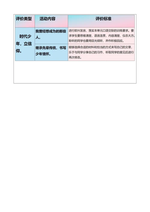 第4单元 导读课第1课时 教学设计