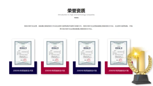 科技创新互利未来通用PPT模板