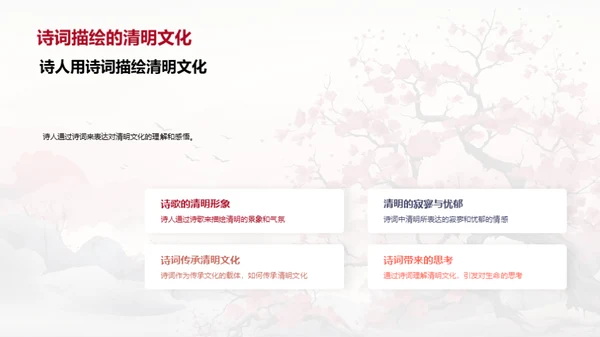 诗词中的清明文化