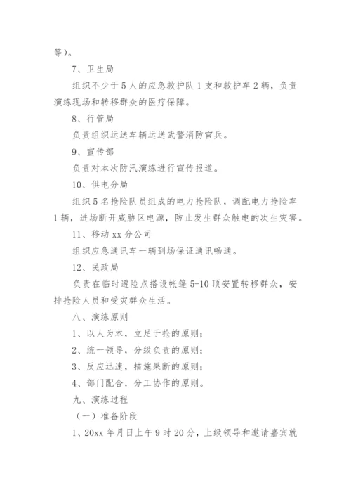 防汛避险演练方案.docx