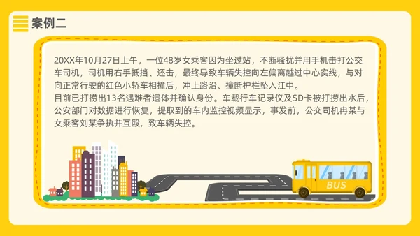 黄色插画风格打败情绪小怪兽情绪管理PPT