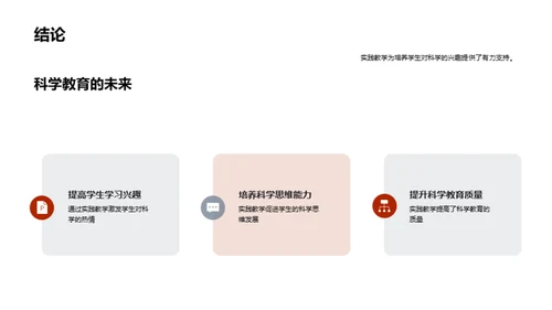 实践教学与科学探究