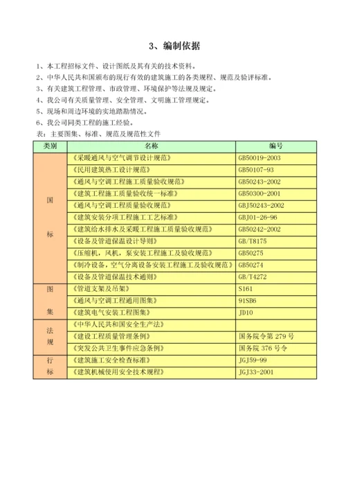 某大楼中央空调工程施工组织设计.docx
