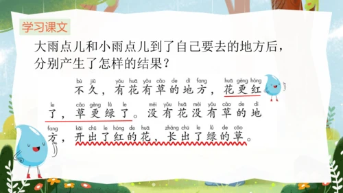 课文8《雨点儿》-（教学课件）