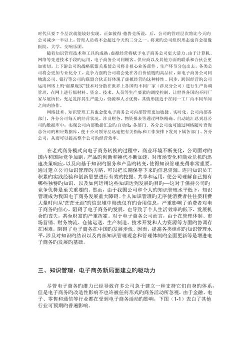 电子商务中知识管理的价值体现.docx