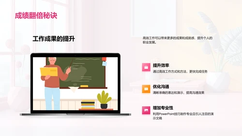 办公效率提升讲座PPT模板