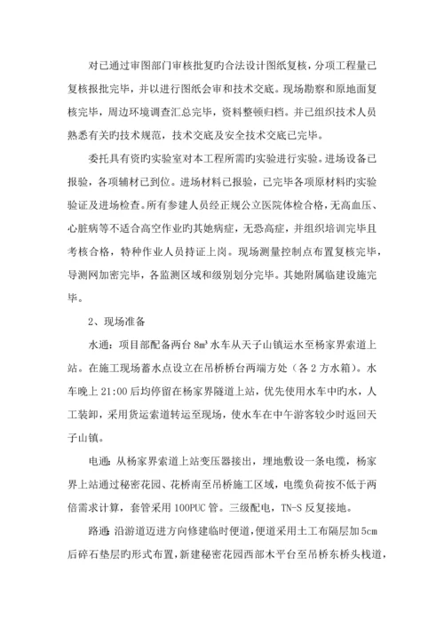 吊桥综合施工专题方案.docx