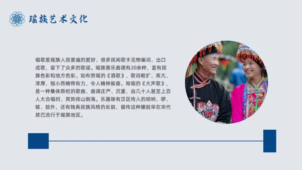 瑶族民族风介绍通用PPT模板
