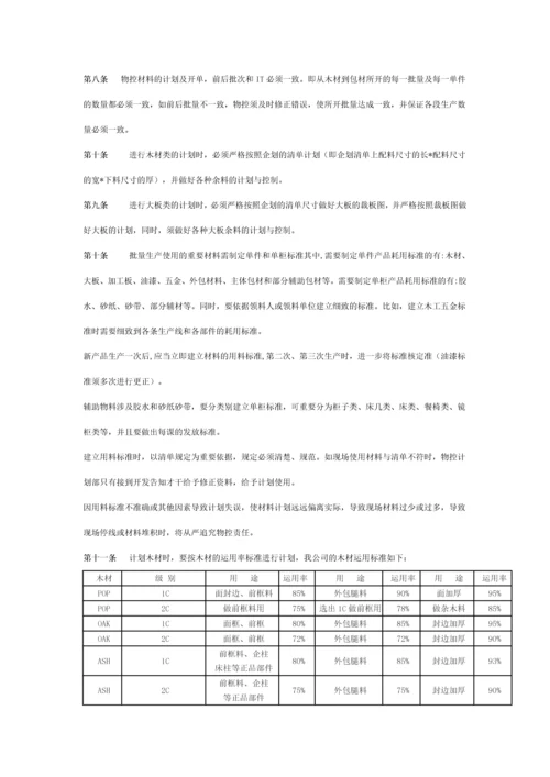 家具厂材料管理制度.docx