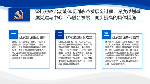 党建党支部年终工作总结汇报PPT党课